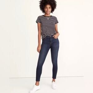 Madewell 9" Mid-Rise Skinny Jeans in Blayton Wash:‎ TENCEL™ Denim Edition New
